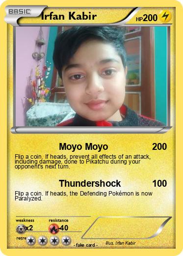 Pokemon Irfan Kabir