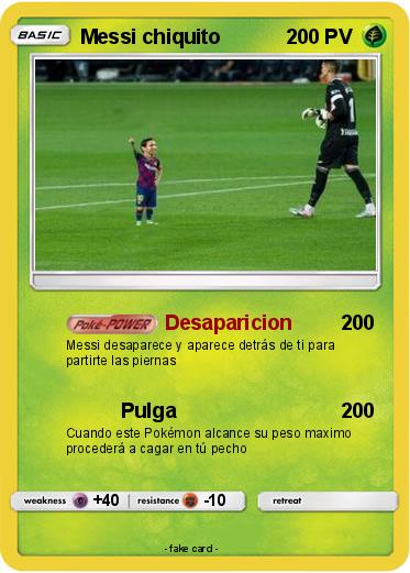Pokemon Messi chiquito