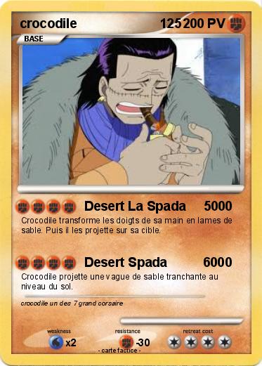 Pokemon crocodile                       125