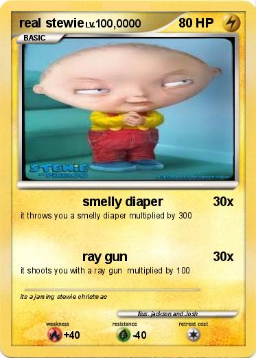 Pokemon real stewie