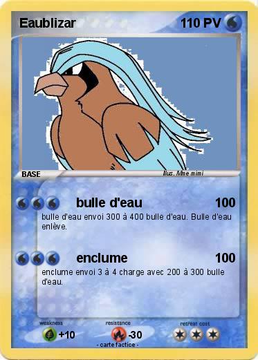 Pokemon Eaublizar