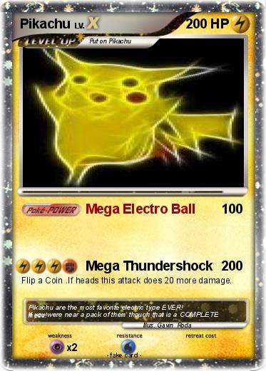 Pokemon Pikachu