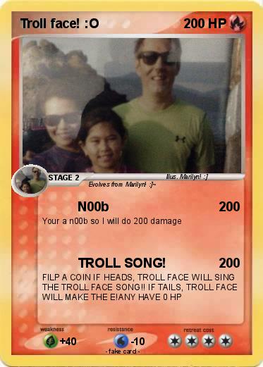 Pokemon Troll face! :O