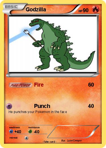 Pokemon Godzilla