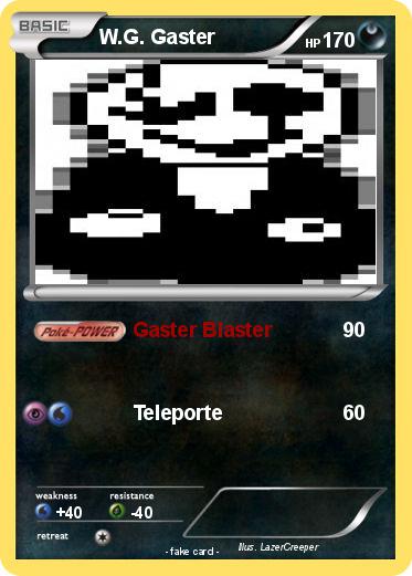 Pokemon W.G. Gaster
