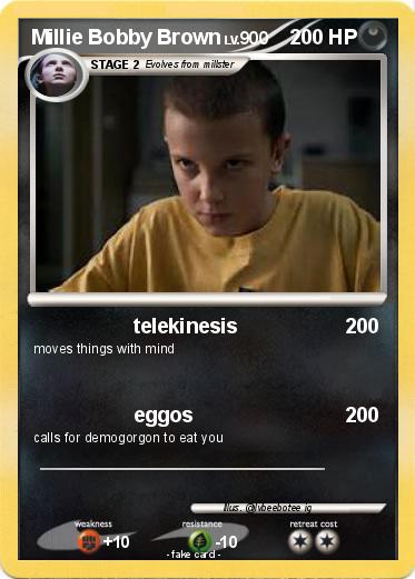 Pokemon Millie Bobby Brown