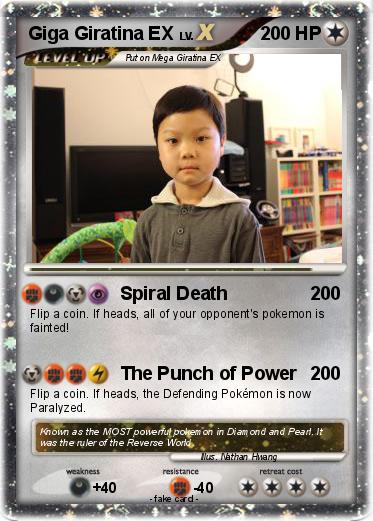 Pokemon Giga Giratina EX