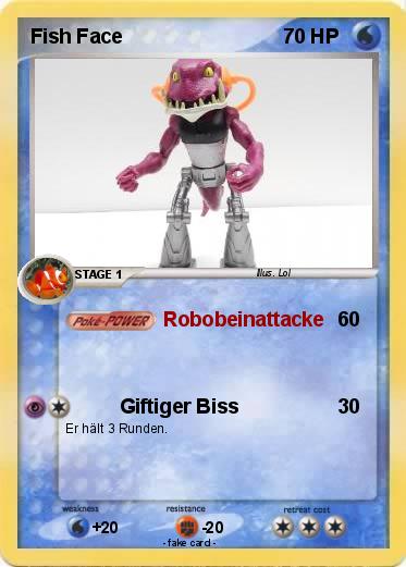 Pokemon Fish Face