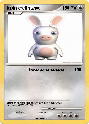 Pokemon lapin cretin