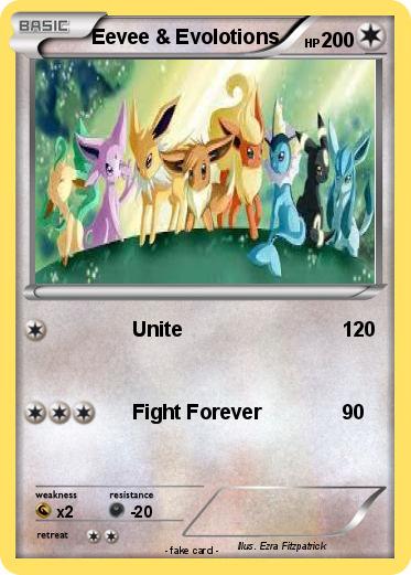 Pokemon Eevee & Evolotions