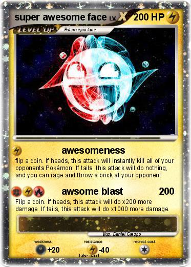 Pokemon super awesome face