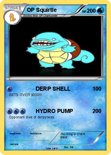 Pokemon OP Squirtle