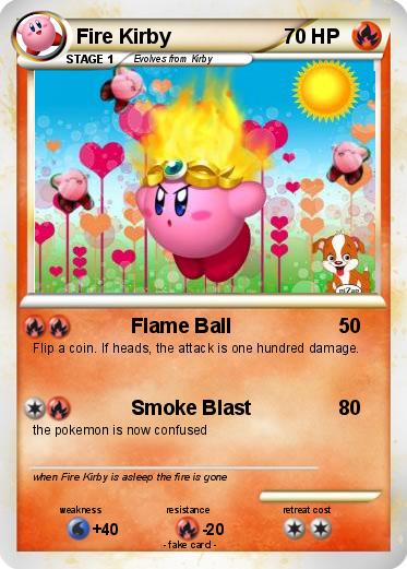 Pokemon Fire Kirby