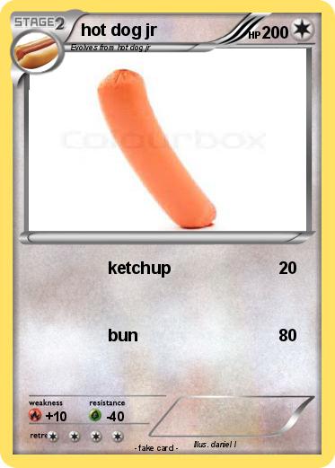 Pokemon hot dog jr