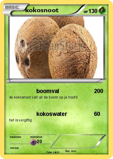 Pokemon kokosnoot