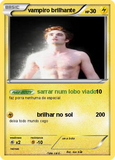 Pokemon vampiro brilhante