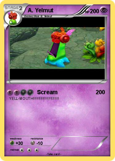 Pokemon A. Yelmut