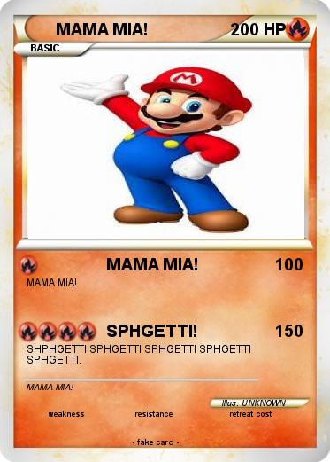 Pokemon MAMA MIA!