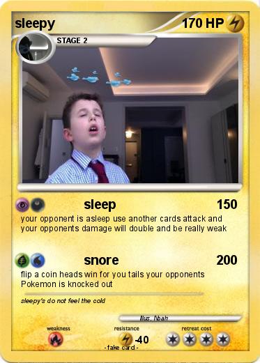 Pokemon sleepy