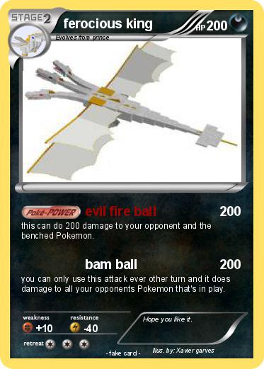 Pokemon ferocious king