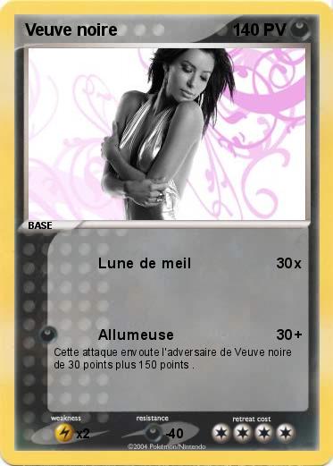 Pokemon Veuve noire