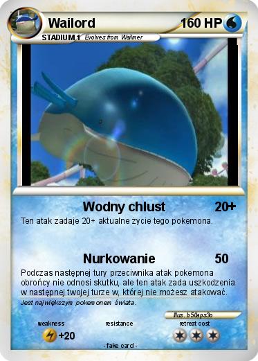 Pokemon Wailord