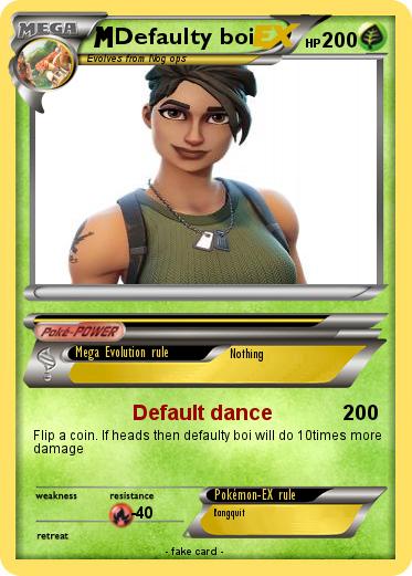 Pokemon Defaulty boi