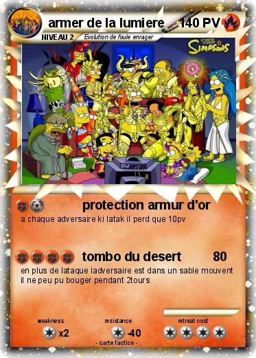 Pokemon armer de la lumiere