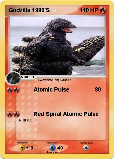 Pokemon Godzilla 1990'S