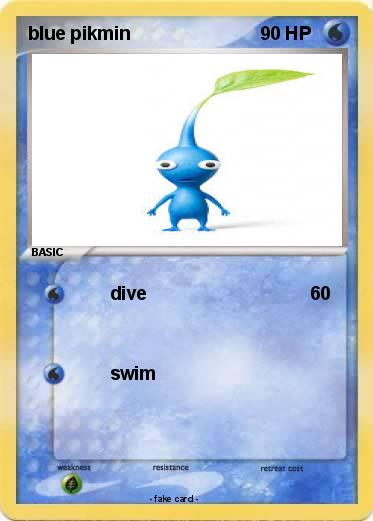 Pokemon blue pikmin