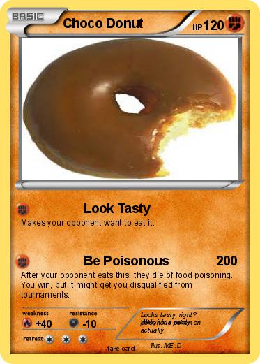 Pokemon Choco Donut