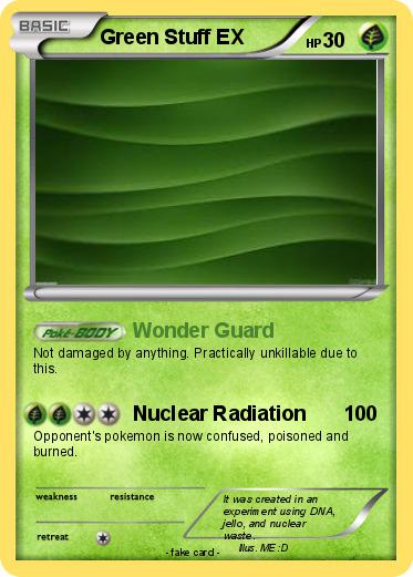 Pokemon Green Stuff EX