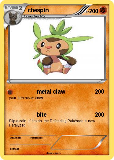 Pokemon chespin