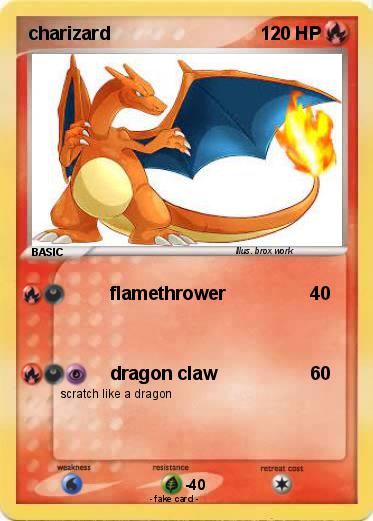 Pokemon charizard