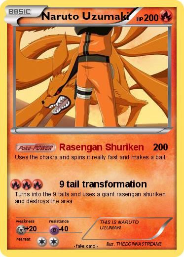 Pokemon Naruto Uzumaki