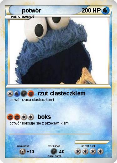 Pokemon potwór
