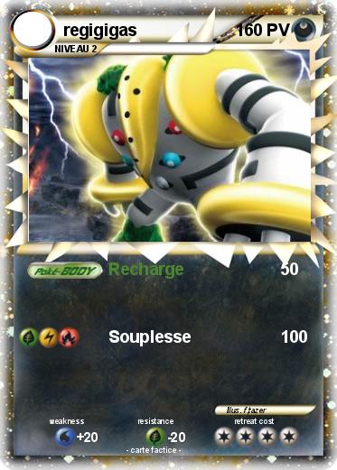Pokemon regigigas