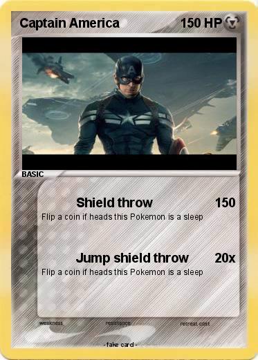 Pokemon Captain America