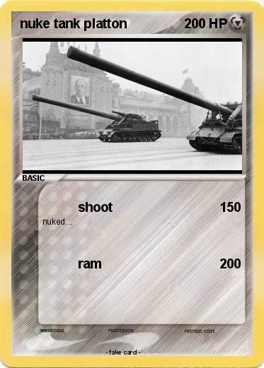 Pokemon nuke tank platton