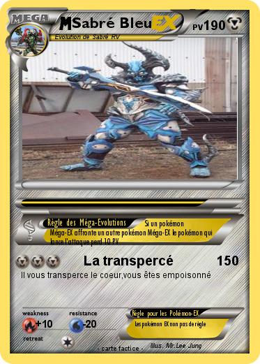 Pokemon Sabré Bleu