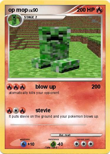 Pokemon op mop
