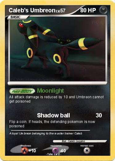 Pokemon Caleb's Umbreon