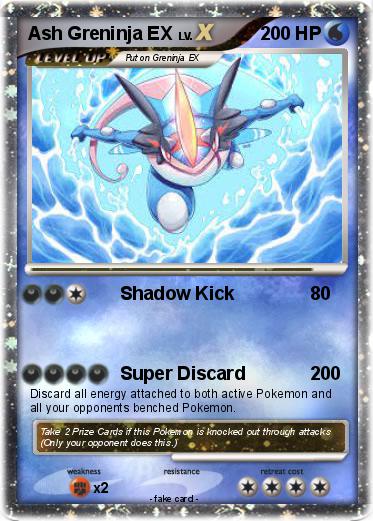 Pokemon Ash Greninja EX