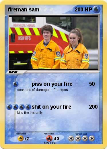 Pokemon fireman sam