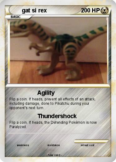 Pokemon gat si rex