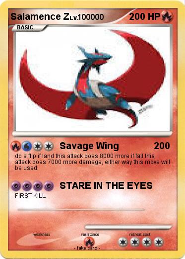 Pokemon Salamence Z