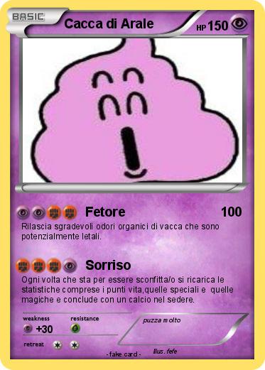Pokemon Cacca di Arale