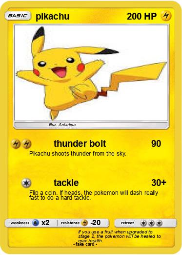 Pokemon pikachu