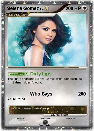 Pokemon Selena Gomez