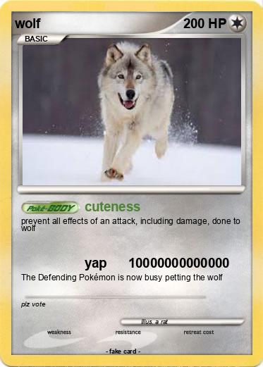 Pokemon wolf